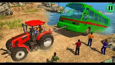 Chained Tractor Towing Rescue Android Gameplay | Games Lovers