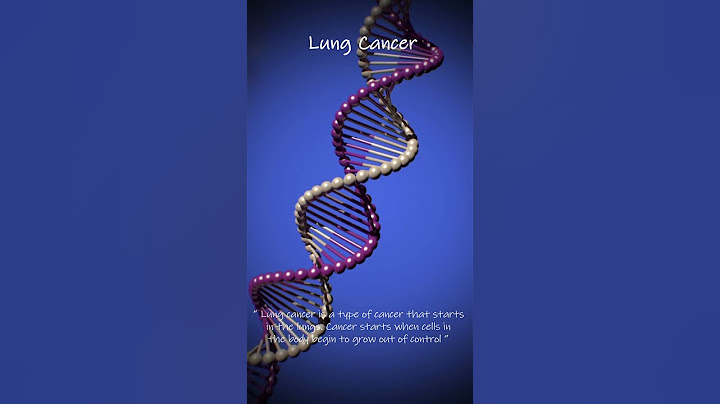 Lung cancer- Cancer cell multiplication animation