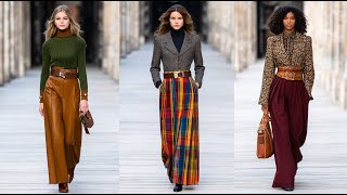 картинка: Коллекция Hermès Inspired Fall/Winter 2025-2026 | Классические и современные образы для женщин ст...