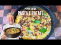 Pasta e Patate con Acciughe e Tartufo Nero - Le Ricette di Peppe Guida