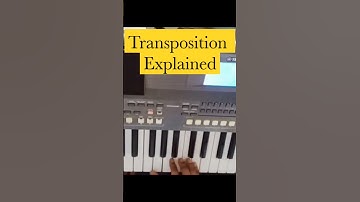 How to Transpose #reels #shorts #viral#God#keyboard #piano