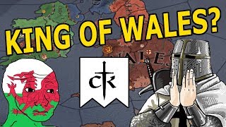 KING OF WALES FOR CK3?- CK2 MONARCHS JOURNEY CHALLENGE RUN!