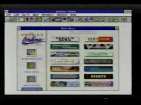 AOL TV Ad from 1995