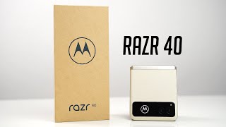 Das "günstigste" Foldable: Motorola Razr 40 Unboxing & zweiter Eindruck (Deutsch)