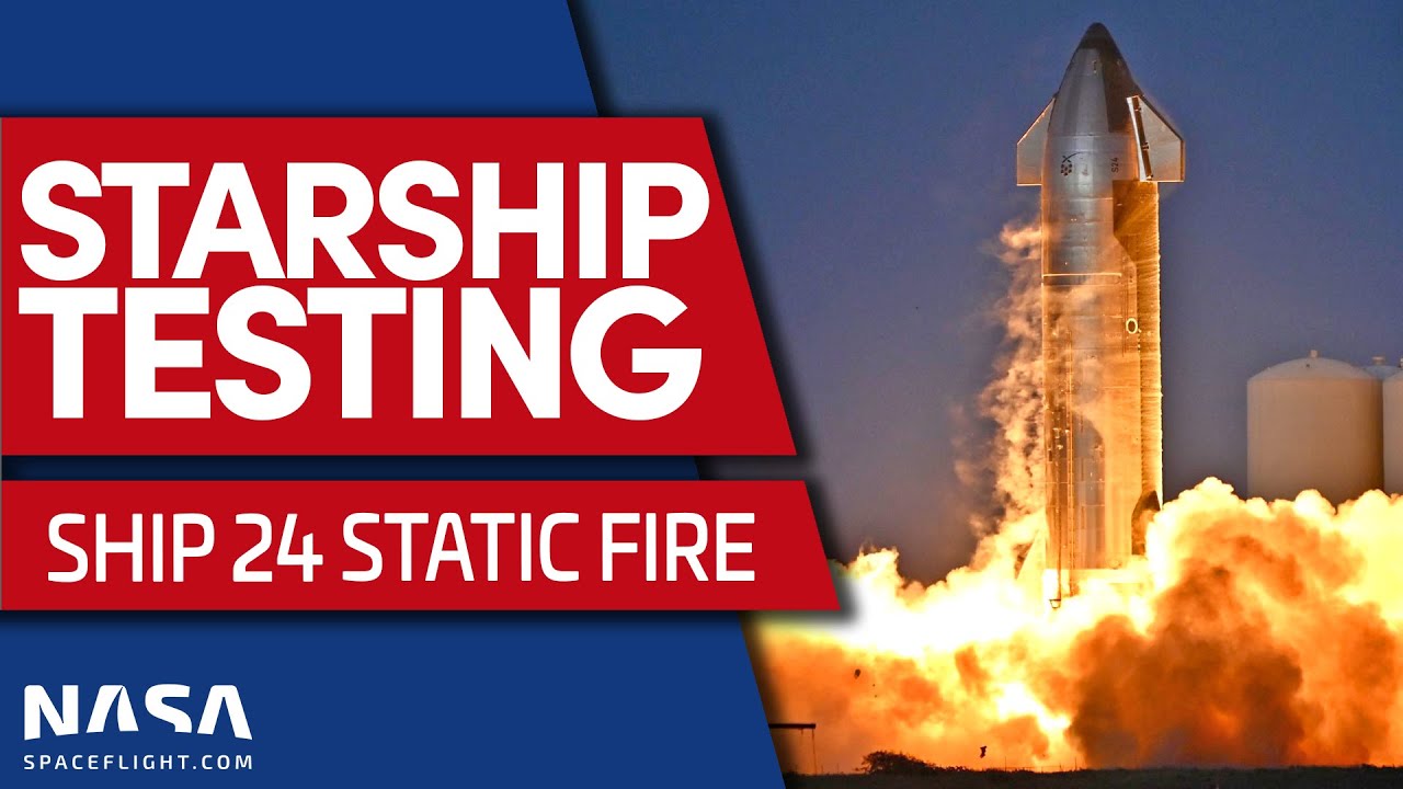 SpaceX Static Fires Ship 24! Booster 9 On The Move! YouTube