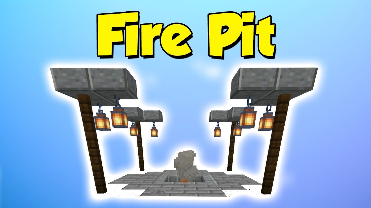 Fire Pit How To Build Things To Build In Minecraft Episode 250 Youtube