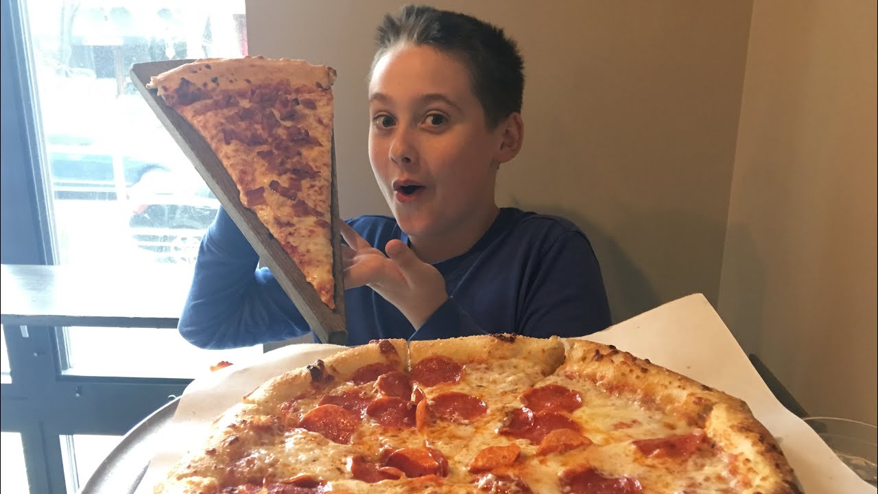 Pepperoni Pizza Review Crust Pizza Cleveland, OH Monster Slices & Parmesan Truffle Fries