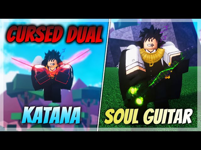 OBTAINING Cursed Dual Katana and Soul Guitar In One Video on Blox Fruits! -  BiliBili