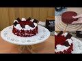 कढ़ाई में बनाये किसी भी मौके पे ये खूबसूरत सा रेड वेलवेट केक Eggless Red Velvet Cake Recipe