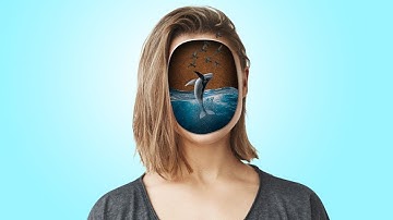 Surreal Face Underwater 2024 - Cool Photoshop Manipulation Tutorial
