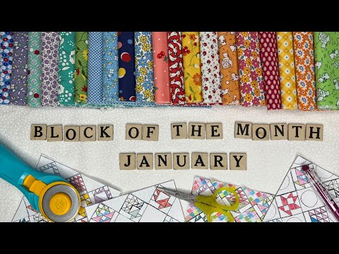 Month 7: All Stars Block of the Month with Jenny Doan of Missouri Star  Quilt Co (Video Tutorial) 