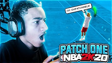 NEW PATCH 1 NBA 2K20 GAMEPLAY! DRIBBLE & GAME SPEED INCREASED + REP PROGRESSION FIXED?!