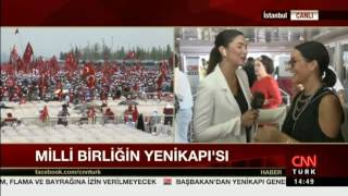 SANATÇILAR DEMOKRASİ VE ŞEHİTLER MİTİNGİ'NDE