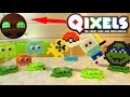 Квикселс СВЕТЯТСЯ - Qixels Дизайнер - Пиксельные игрушки - 8 bit - Pokemon - Pacman - TMNT