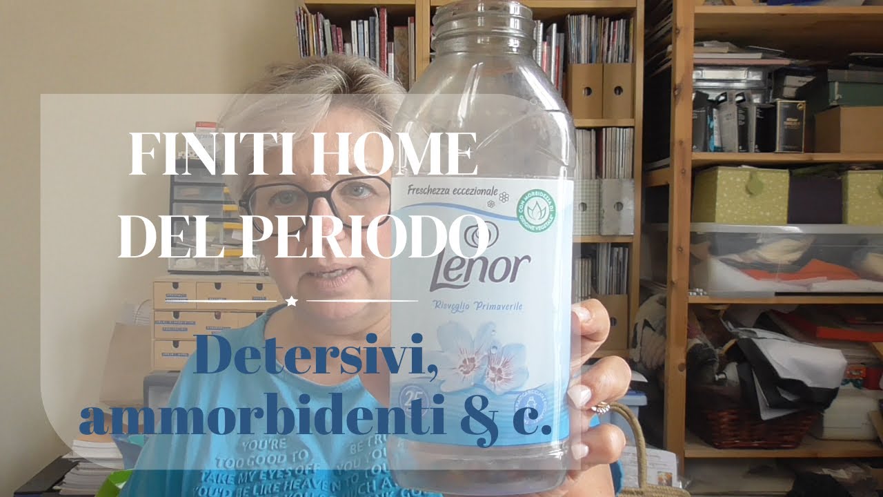 Finiti Home del periodo | #finiti #empty #detersivi #puliziecasa