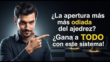 ¿La apertura más odiada del ajedrez? ¡Gana a TODO con este sistema!