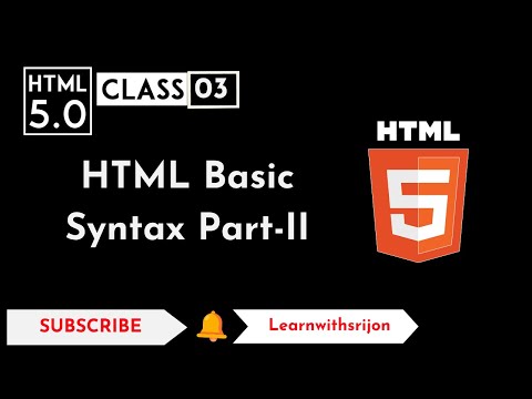 HTML 5 Basic