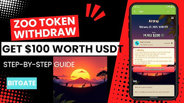 Zoo Airdrop Claim Start | Withdraw On Bitgate Exchange available | Step By Step Guide