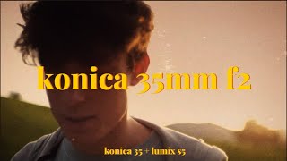 Konica Hexanon 35Mm F2