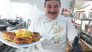 الفراخ المشوية فى الفرن بتتبيلة رائعة طعم وريحه تحفة بجد مع الشيف حسن القيم 😋