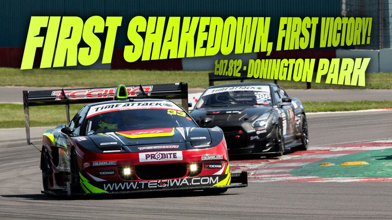 Our first victory of the year - Tsuki Honda NSX K-Swap @ Donington