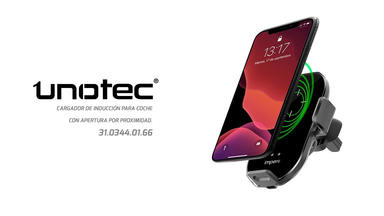 Unotec Cargador de inducción para iPhone 13 Pro Max