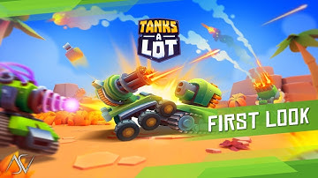 Tanks A Lot! - Realtime Multiplayer Battle Arena (Android/iOS) - First Look Gameplay!