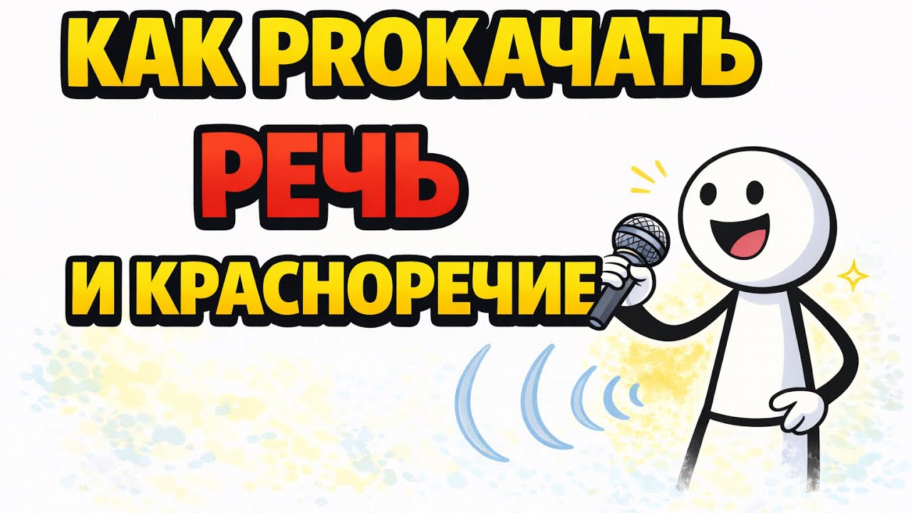 КАК прокачать РЕЧЬ и красноречие за 30 дней | Говори УВЕРЕННО и красиво