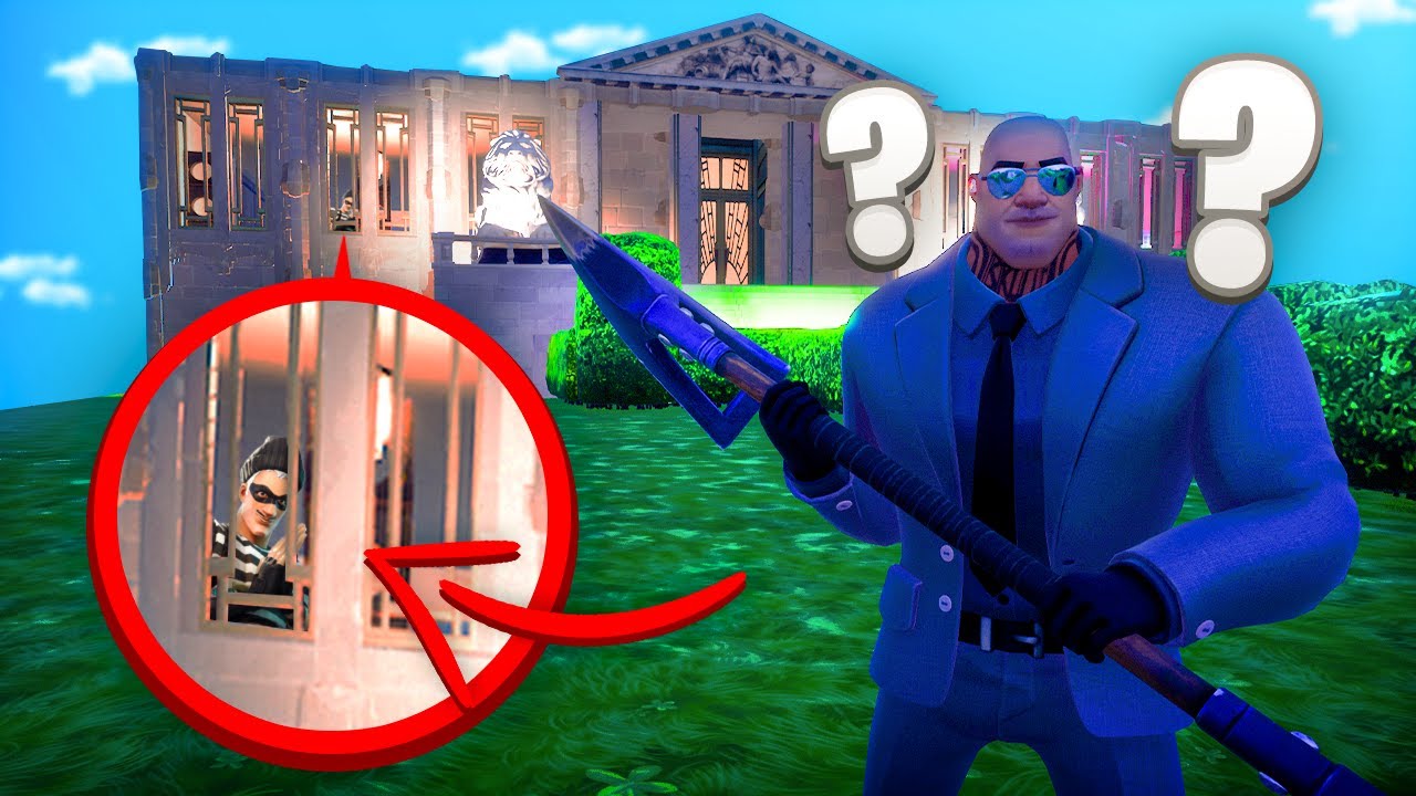 VERSTOPPERTJE IN EEN GROOT MUSEUM met de Mannen!! (Fortnite Hide and Seek)