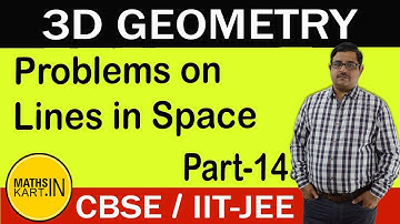 Perpendicular lines in Space | PART-14 | Straight Line 3D Class-12 CBSE/JEE Maths