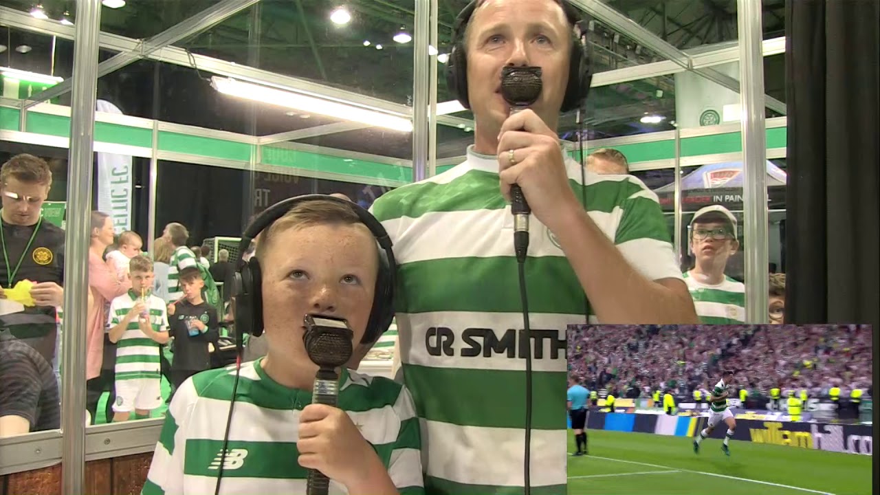 DAY 1: Celtic TV Fan Commentary at Celtic FC Festival! Kieran and Chris Burke soccer manager