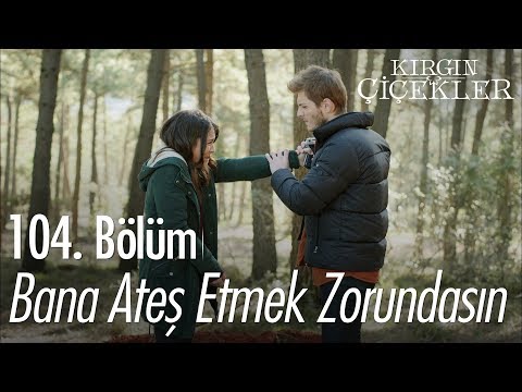 Bana Ateş Etmek Zorundasın Kırgın Çiçekler 104 Bölüm