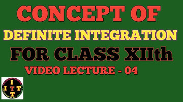 Basic Example On Definite Integration Lecture 04