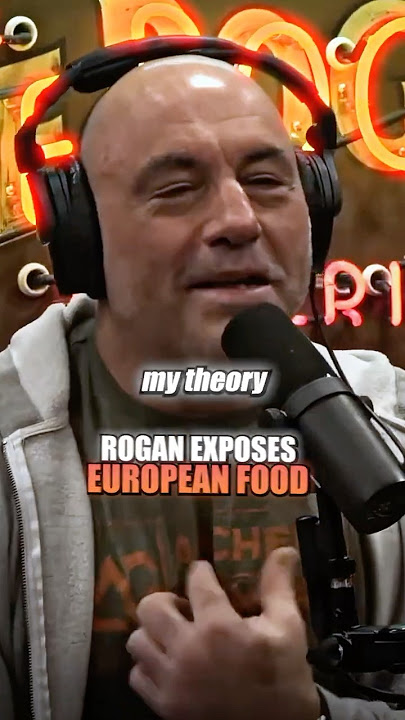 Joe Rogan ENTIRELY Dismantles European Food 🤯