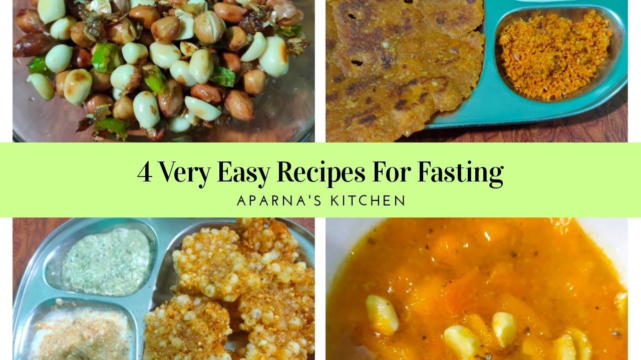 4 VERY EASY RECIPES FOR FASTING | उपवासाचे पदार्थ ! - YouTube