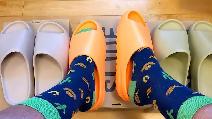 UNBOXING Yeezy Slides Pure Resin Enflame Orange - Flip or Flop? #Lowheat #Yeezy