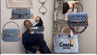 Coach Denim Collection 2024! Has Coach done it again!? | Denim bag