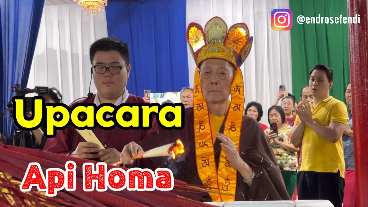 Upacara Api Homa Agar Rezeki Berlimpah - YouTube