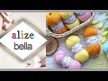 Обзор пряжи Alize Bella 100 / Ализе Белла 100 🌸 Популярный 100% хлопок в новом формате