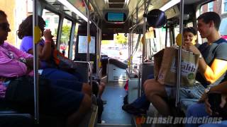 Charm City Circulator 2009 Designline Olymbus #0912 ride on the Green Route