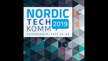 NORDIC TechKomm 2019 in Copenhagen