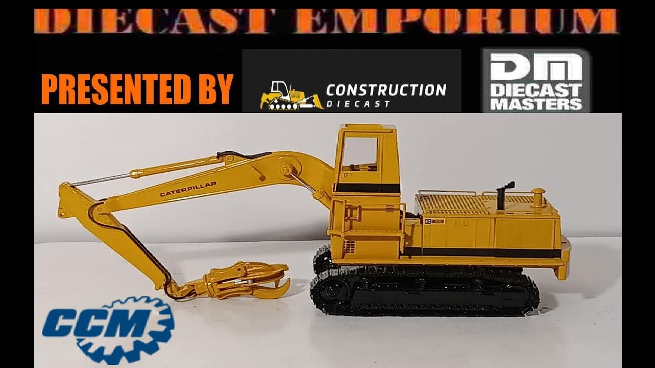 絶版品　CCM CAT 245 Front Shovel 1/50 CCM Caterpillar 245 Front Shovel Cranes Etc Review