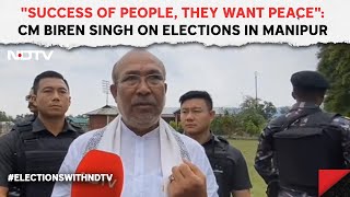 Manipur Election | "Success Of People, They Want Peace": Manipur's Biren Singh On Elections