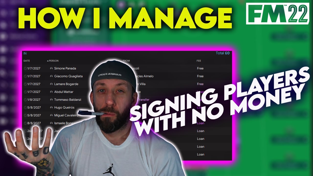 FM22 | FREE SQUAD BUILDING| FOOTBALL MANAGER 2022