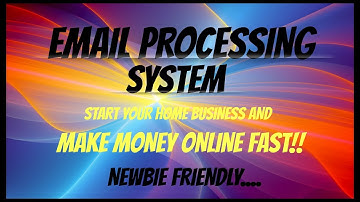 Email Processing System 2017 and 2018 Review and Proof Video EPS Email Processing 4 Cash Review