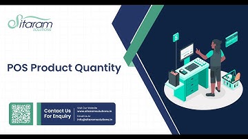 Point of Sale (POS) Product Stock Quantity odoo application by Sitaram Solutions