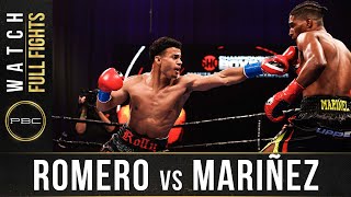 Romero vs Marinez FULL FIGHT: August 15, 2020 | PBC on Showtime