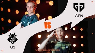 G2 vs. GEN - FIRST STAND 2026 - KNOCKOUTS STAGE