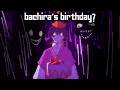 Bachira's Birthday? (Blue Lock)