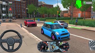 Taxi SIM 2020 | Mini Cooper Driving New York City Android Gameplay Drive In US screenshot 3